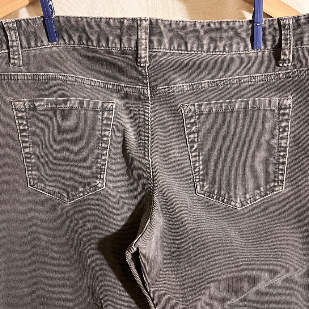 Lo-rise Merona Corduroy Skinny Jeans - Gray size 12